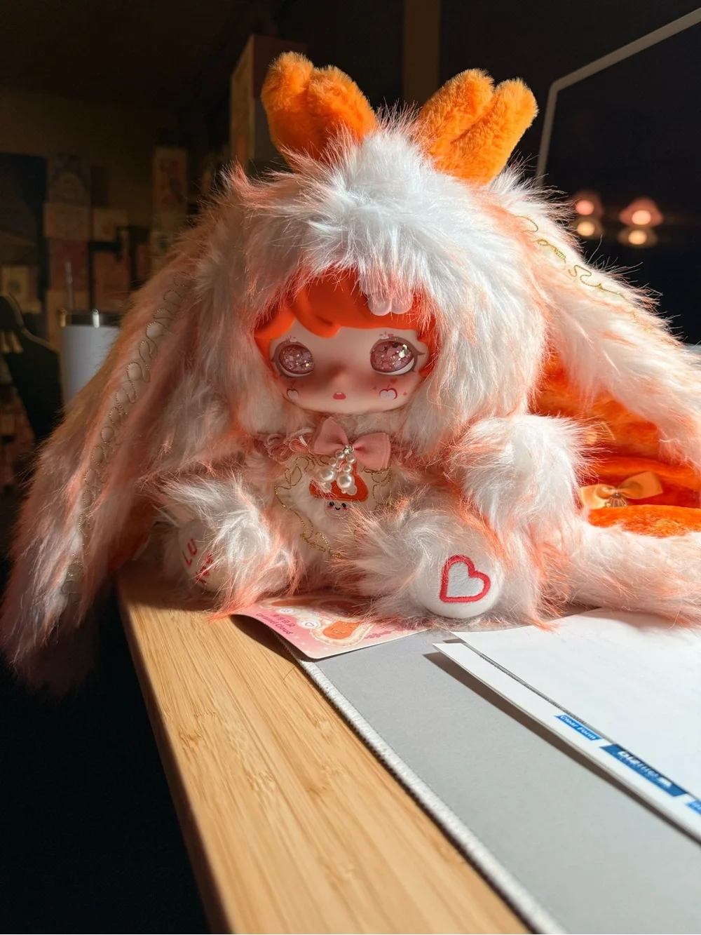 ZFAZ LUXI 400% NWOB CARAMEL CLOUD PLUSH